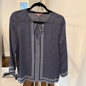 Calypso St. Barth 100% silk tunic blouse. Size 2.